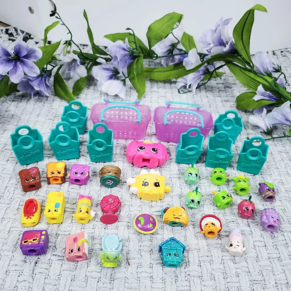 Shopkins Mini Figure Bundle w/ Baskets Mix 'n Match 3/$36